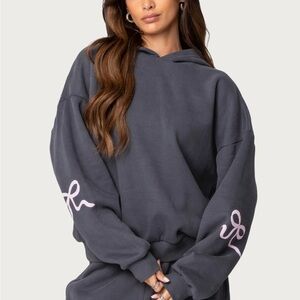 Women's edikted Hoodie with Pink Accents